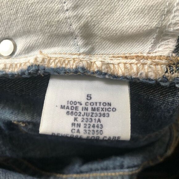 Roxy basic dark blue denim mini shirt - Picture 10 of 10